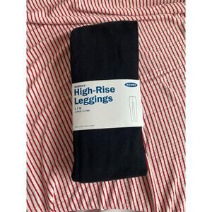 Old Navy Black High-Rise Leggings, size large